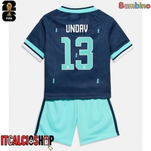 Germania Deniz Undav #13 Seconda Maglia Bambino Mondiali 2026 Manica Corta (+ Pantaloni corti)
